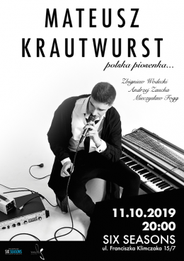 Mateusz Krautwurst - Solo Act - Wodecki / Zaucha / Fogg - koncert