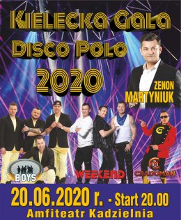 Kielecka Gala Disco Polo 2020 - koncert