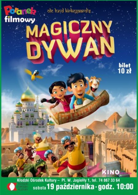 Magiczny Dywan - poranek filmowy - dla dzieci