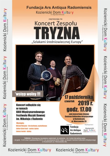 Koncert zespołu „Tryzna” - koncert