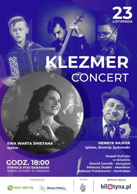 Klezmer Concert + Henryk Rajfer - koncert