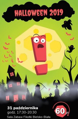 Bilet całodzienny Halloween Sala Zabaw Fikołki Galeria Sfera - Bilety na wydarzenie dla dzieci