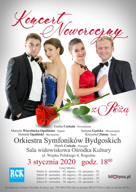 Koncert Noworoczny z Różą - koncert