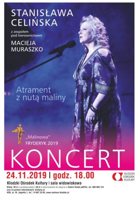 Stanisława Celińska - Atrament z nutą maliny - koncert