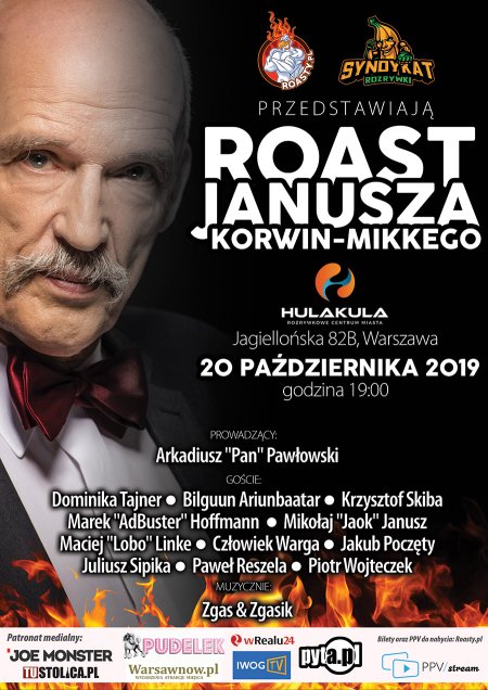 Roast Janusza Korwin-Mikkego - stand-up