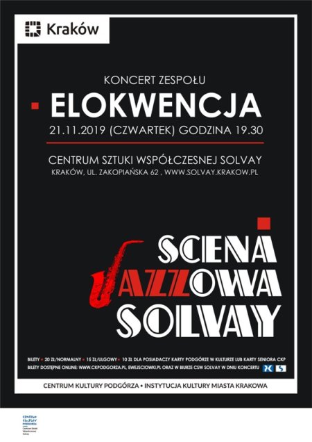 Scena Jazzowa Solvay - Zespół Elokwencja - koncert