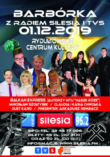 Barbórka z Radiem Silesia i TVS - koncert
