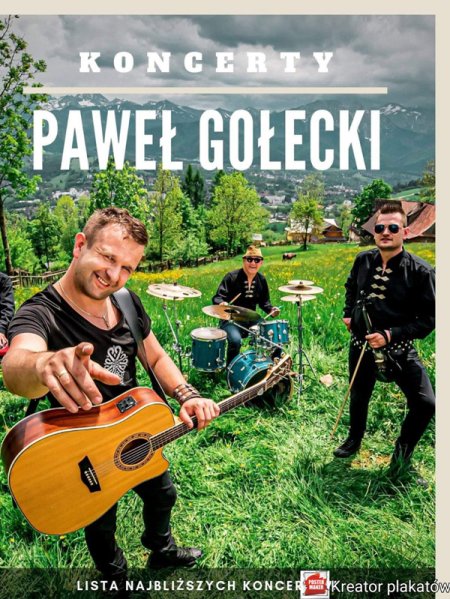 Paweł Gołecki - koncert