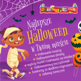 Najlepsze Halloween dla dzieci w mieście - dla dzieci