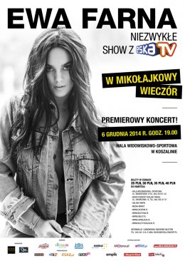 Ewa Farna Live - niezwykłe show w Mikołajkowy wieczór! - koncert