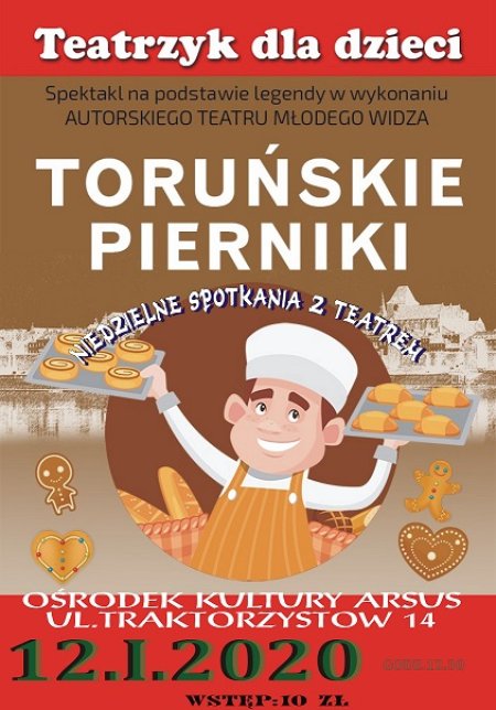 Teatr Młodego Widza - Toruńskie Pierniki - dla dzieci