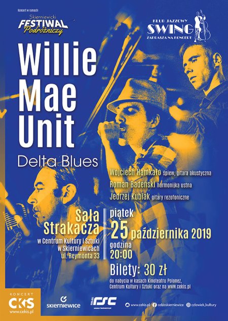 Klub jazzowy SWING: Willie Mae Unit - Delta Blues - koncert
