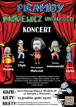 Mickiewicz Unplugged - zespół Piramidy - koncert