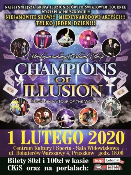 Międzynarodowy Festiwal Iluzji - Champions of Illusion - spektakl