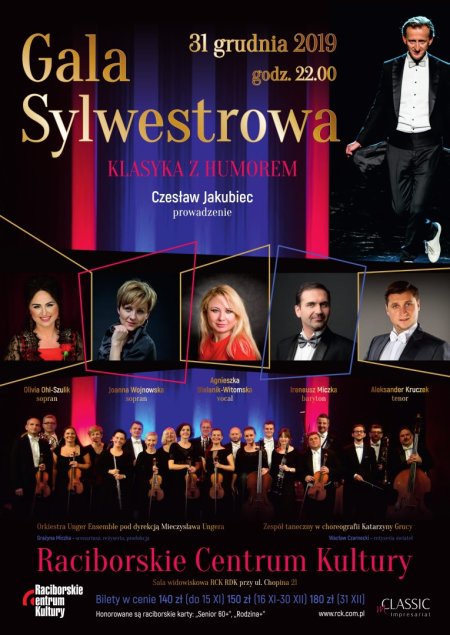 KLASYKA Z HUMOREM - Wielka Gala Sylwestrowa - koncert
