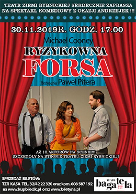 Ryzykowna Forsa - spektakl Teatru Bagatela - spektakl