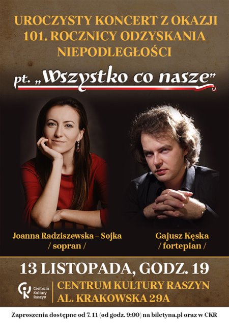 „Wszystko co nasze…” - koncert