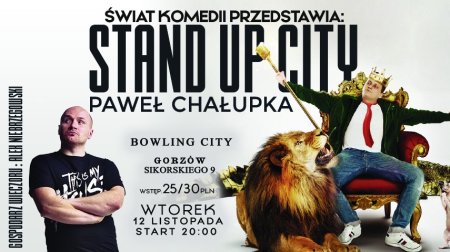 Stand Up City Gorzów: Paweł Chałupka + support - stand-up