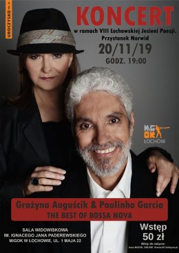 Grażyna Auguścik & Paulinho Garcia: The Best of Bossa Nova - koncert