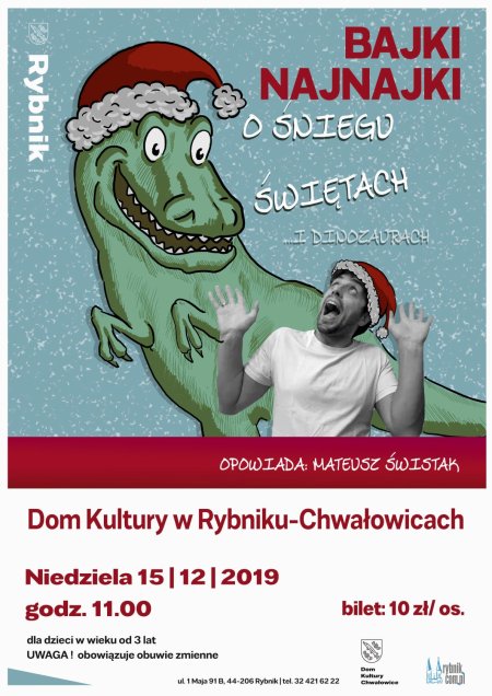 Bajki Naj Najki - O śniegu, świętach... i dinozaurach - dla dzieci