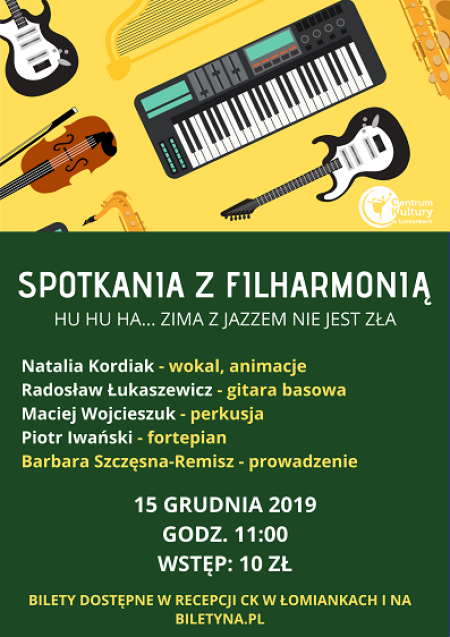 Spotkania z Filharmonią // Hu Hu Ha... Zima z jazzem nie jest zła - koncert