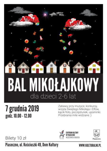 Bal Mikołajkowy we Wszechnicy Rodzica - dla dzieci