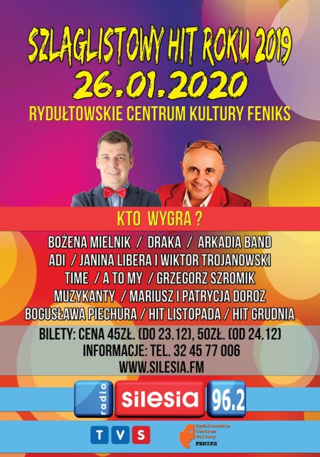Szlag Listowy Hit Roku 2019 Radia Silesia - koncert