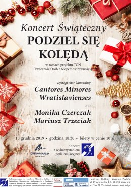 Podziel się kolędą 2019 - Cantores Minores Wratislavienses - koncert
