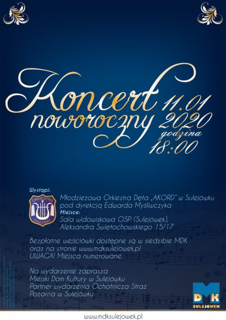 Koncert noworoczny w Sulejówku - kabaret
