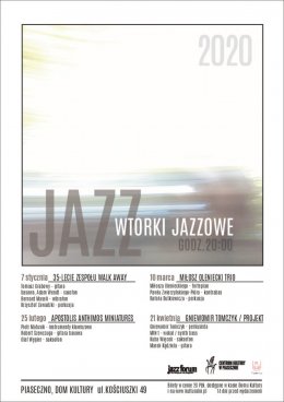 Wtorek Jazzowy - Miłosz Oleniecki Trio - koncert