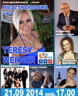 Międzynarodowa Gala Teresy Werner - koncert