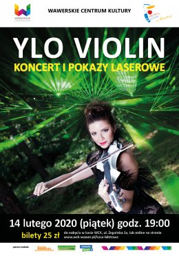 YLO Violin - koncert skrzypcowy i pokazy laserowe - koncert