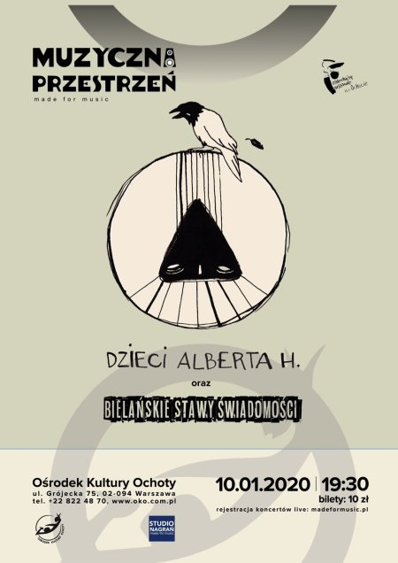 MUZYCZNA PRZESTRZEŃ - DZIECI ALBERTA H I BIELAŃSKIE STAWY ŚWIADOMOŚCI - koncert