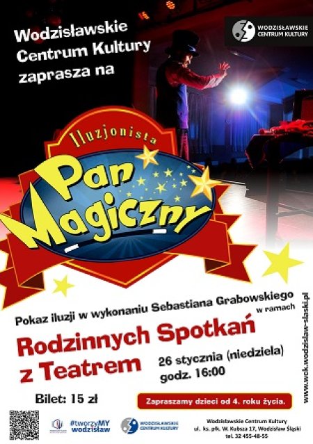 Magiczne spotkania z teatrem w WCK - spektakl