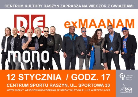 exMaanam i De Mono - koncert