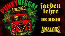 Punky Reggae live 2020: Farben Lehre, Analogs, Dr Misio - koncert