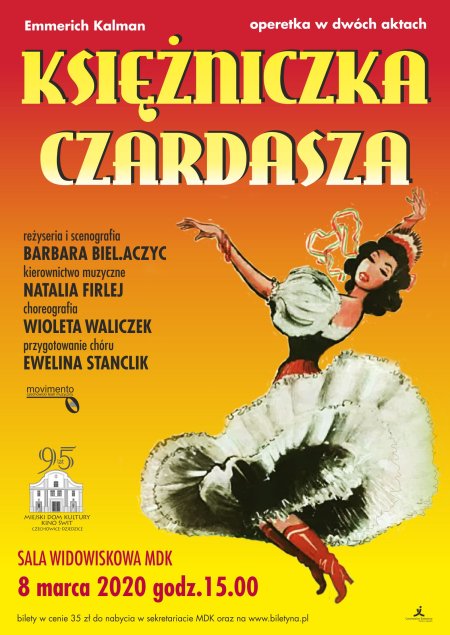 Księżniczka Czardasza - koncert