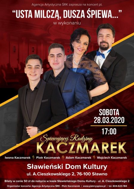 Rodzina Kaczmarków- koncert "Usta milczą dusza śpiewa" - koncert