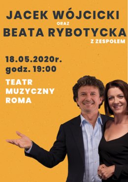 Jacek Wójcicki oraz Beata Rybotycka z Zespołem - koncert