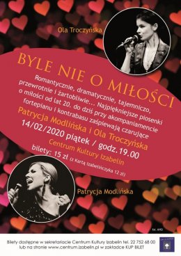 Byle Nie O Miłości (Patrycja Modlińska i Ola Troczyńska) - koncert