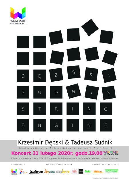 String Engine - Krzesimir Dębski & Tadeusz Sudnik. Koncert. - koncert
