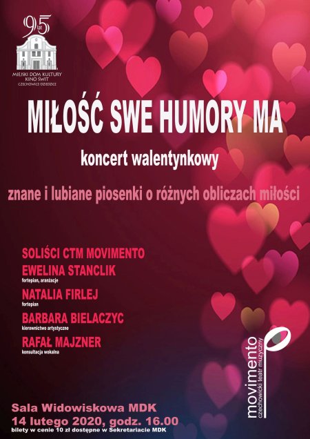 Miłość swe humory ma - koncert