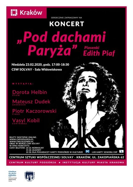 Pod Dachami Paryża - Koncert - koncert