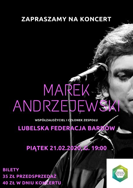 Koncert Marka Andrzejewskiego - koncert