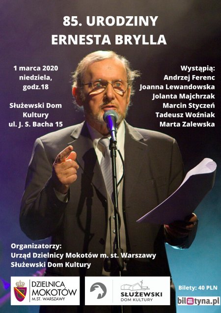 85. urodziny Ernesta Brylla - koncert