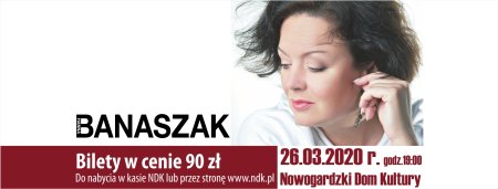 Koncert Hanny Banaszak w NDK - koncert