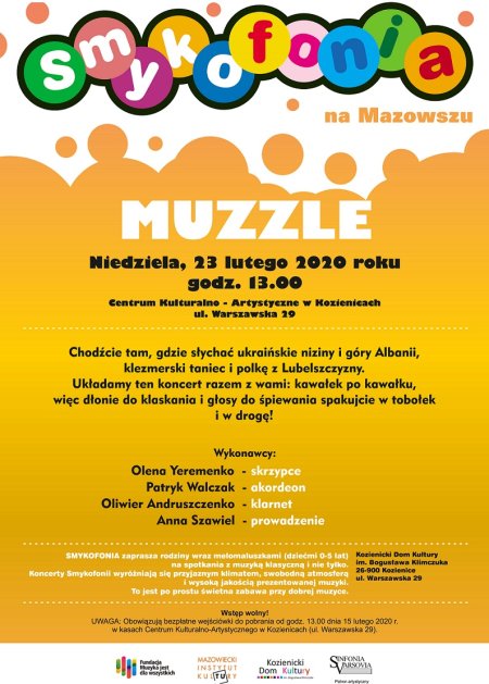 Smykofonia - „Muzzle” (II.2020) - dla dzieci