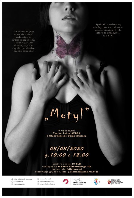 "MOTYL" - spektakl teatru tańca - spektakl