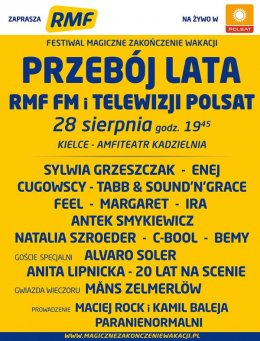 Festiwal Magiczne Zakończenie Wakacji z Polsatem i RMF FM Kielce 2016 - dzień 2 - kabaret