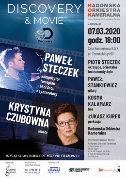 Discovery & Movie z udziałem Krystyny Czubówny - koncert